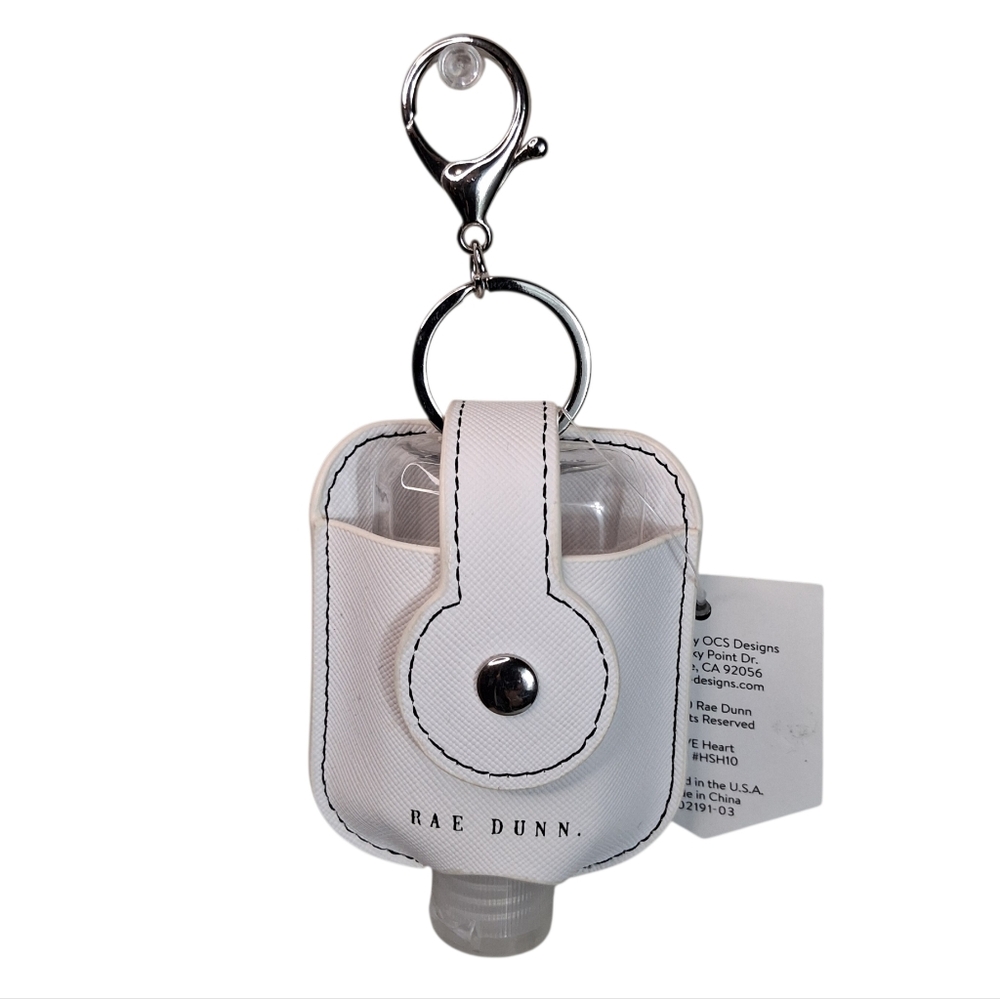 NEW | RAE DUNN | LOVE Heart | Hand Sanitizer Holder Keychain - Picture 5 of 6